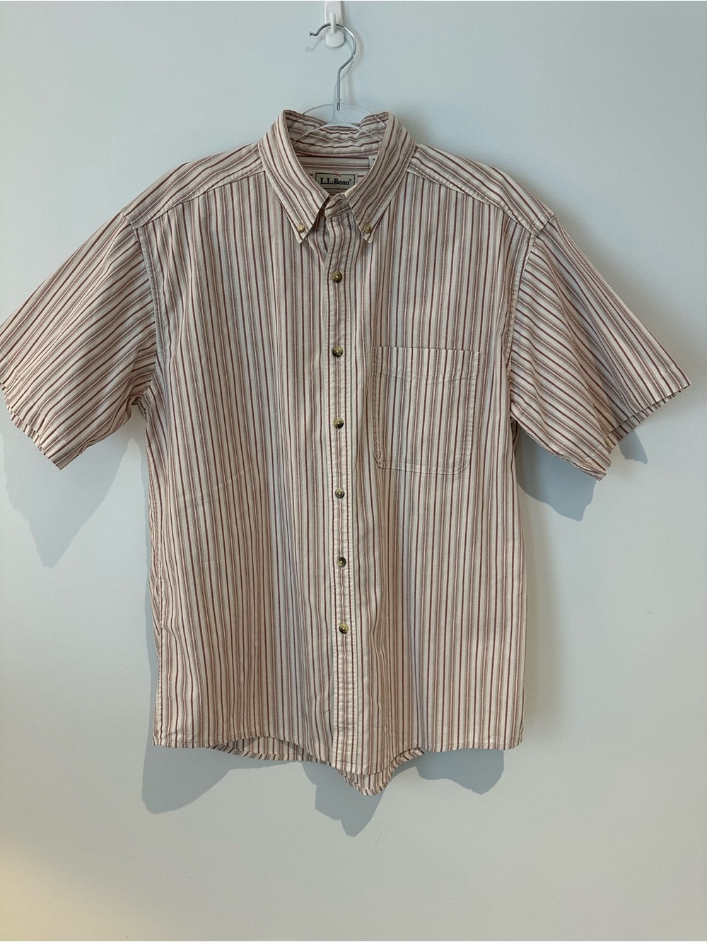 Vintage L.L. Bean short-sleeve button-down shirt M